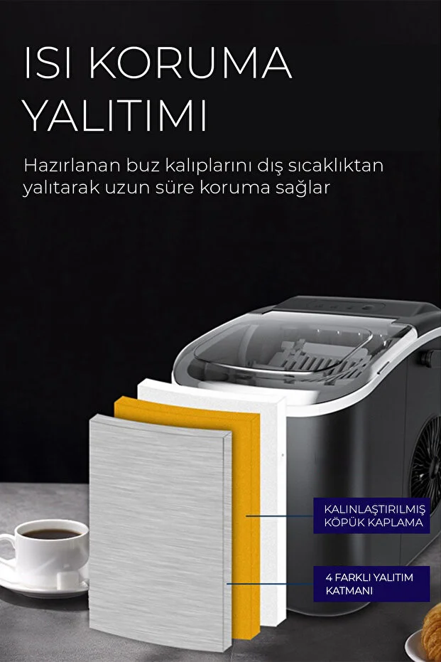 ROBO Buz Makinesi (15 KG KAPASİTELİ)